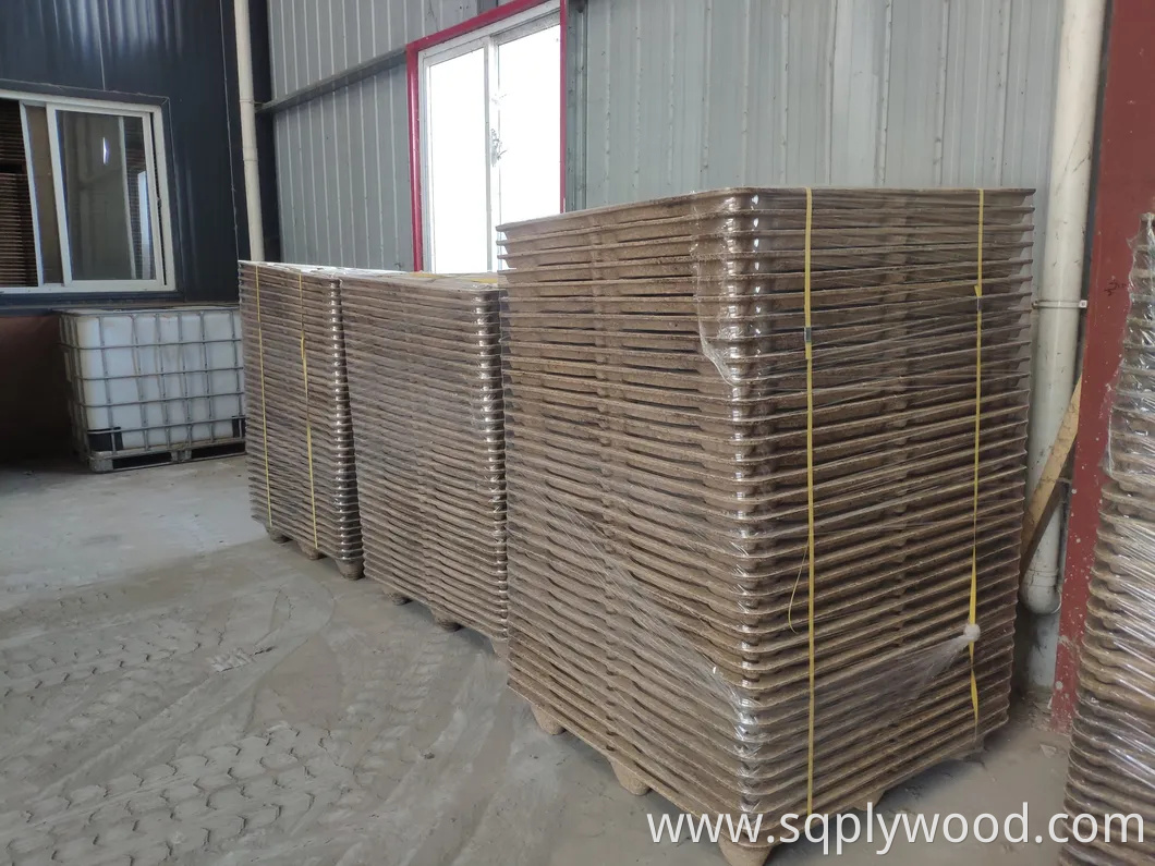 Manufacture Compressed Fumigation-Free Wood Fiber Eco Friendly Wooden Pallet